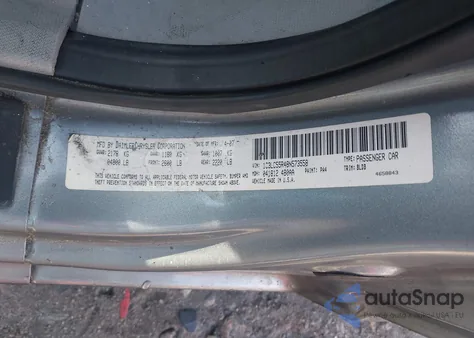 2008 Chrysler Sebring Touring from USA, damaged, VIN 1C3LC55R48N573558